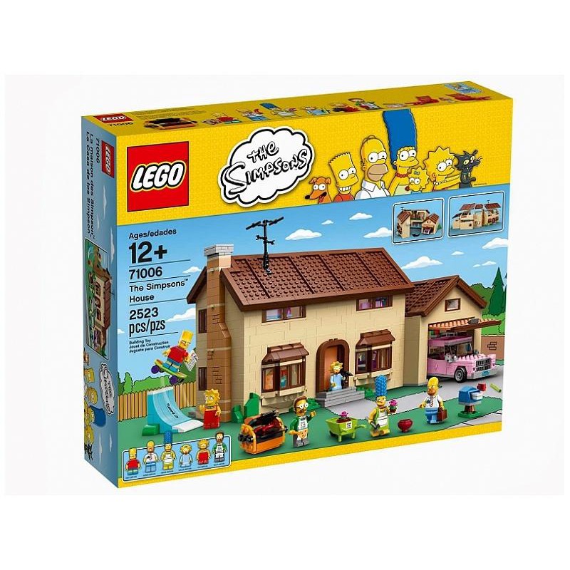 simpsons lego set
