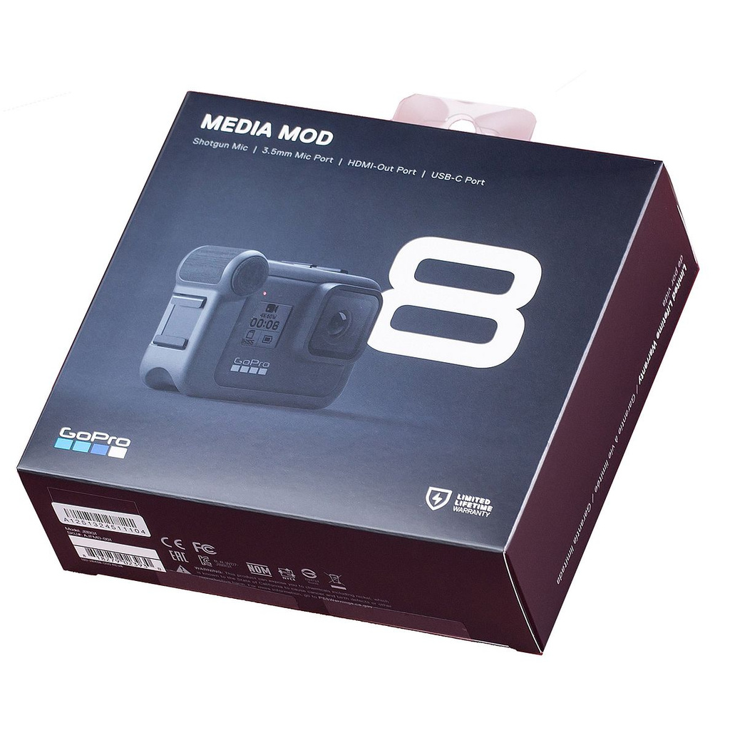 Accessory GoPro Media Mod (HERO8 Black) - Official GoPro Accessory (AJFMD-001)