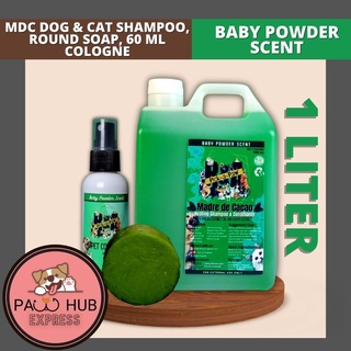 Madre De Cacao Dog Shampoo, Cat Shampoo, Bundle Pack with Round Soap and Pet Cologne 60 ml