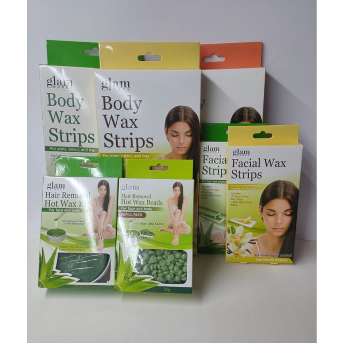 Glamworks Hair Removal Hot Wax Kit Shopee Philippines