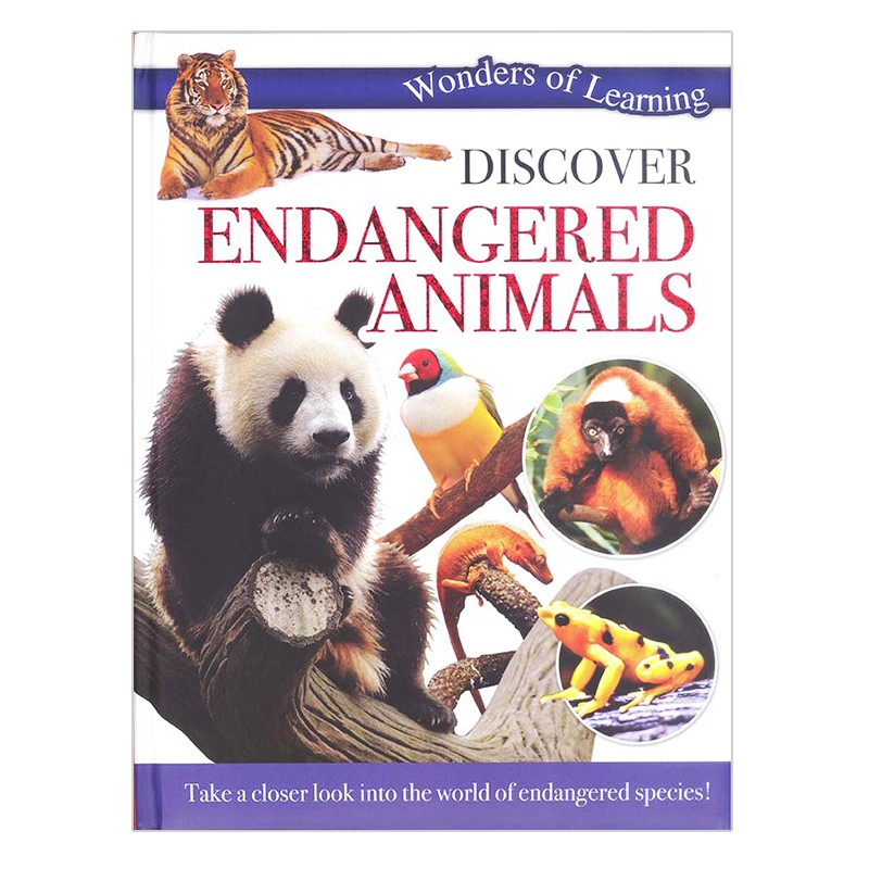 Wonders of Learning Discover Endangered Animals | English | Children's Book  | Shopee Philippines