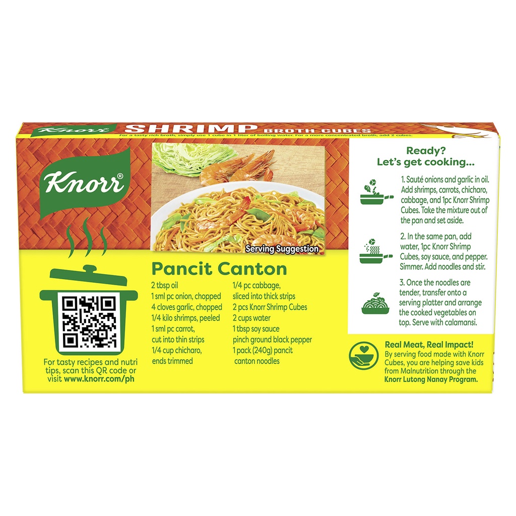 KnorrCubes Shrinp,Beef,Pork,Chiken 60g×4 - 調味料