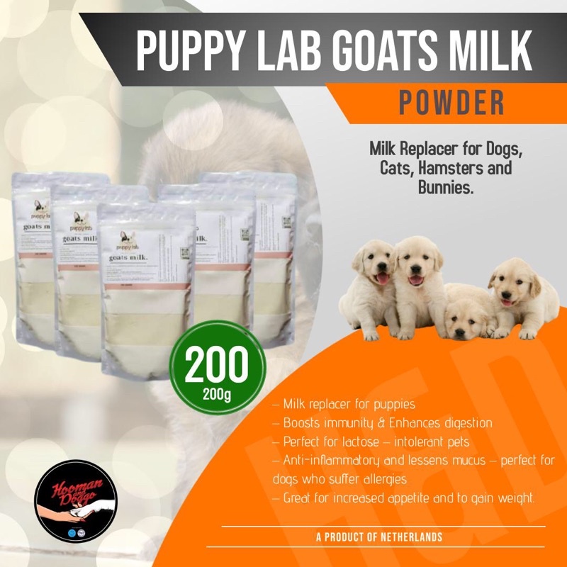 PUPPY LAB GOATS MILK 200g Shopee Philippines
