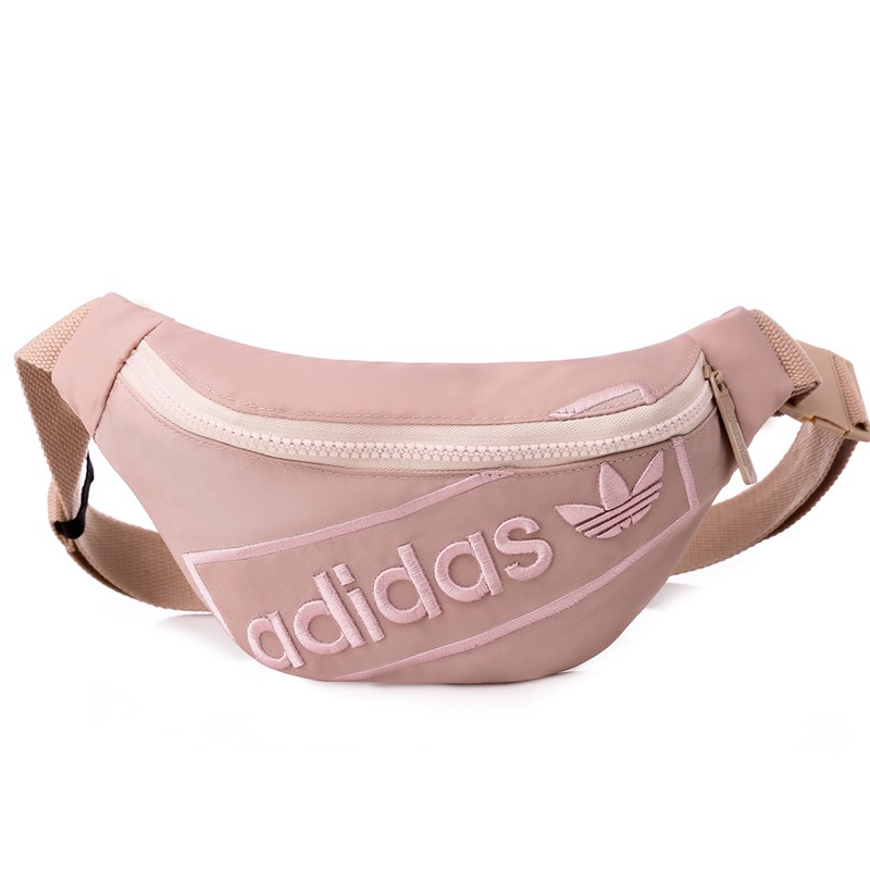 adidas belt bag pink