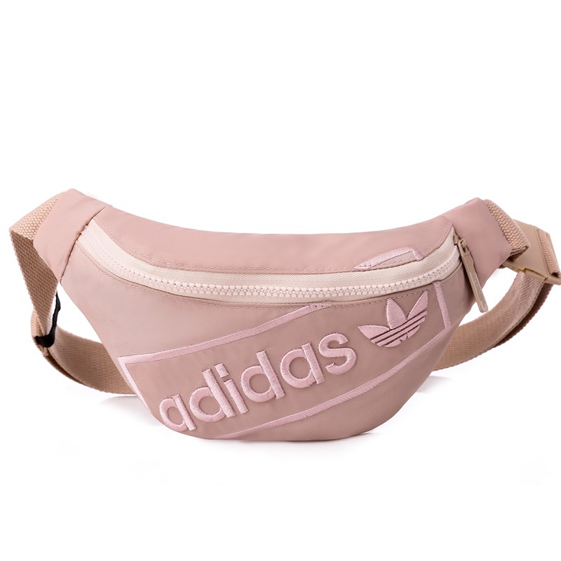 adidas pink belt bag