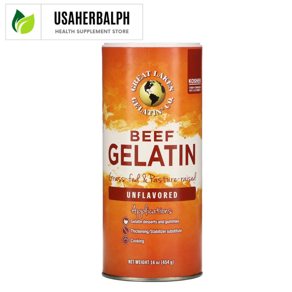 Great Lakes Gelatin Co., Beef Hide Gelatin, Collagen Joint Care, Unflavored Shopee Philippines