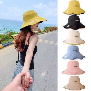 Reversible Beach Hat Summer Hat For Women Cotton cap