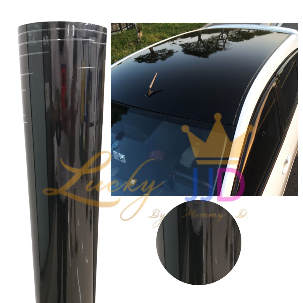 Topwrap 1mt legth x 135cm width Car Sunroof Film Panoramic Black Shopee Philippines