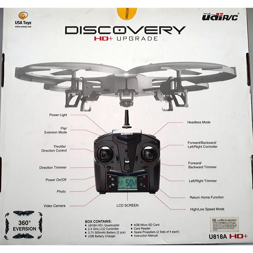 discovery hd  upgrade drone