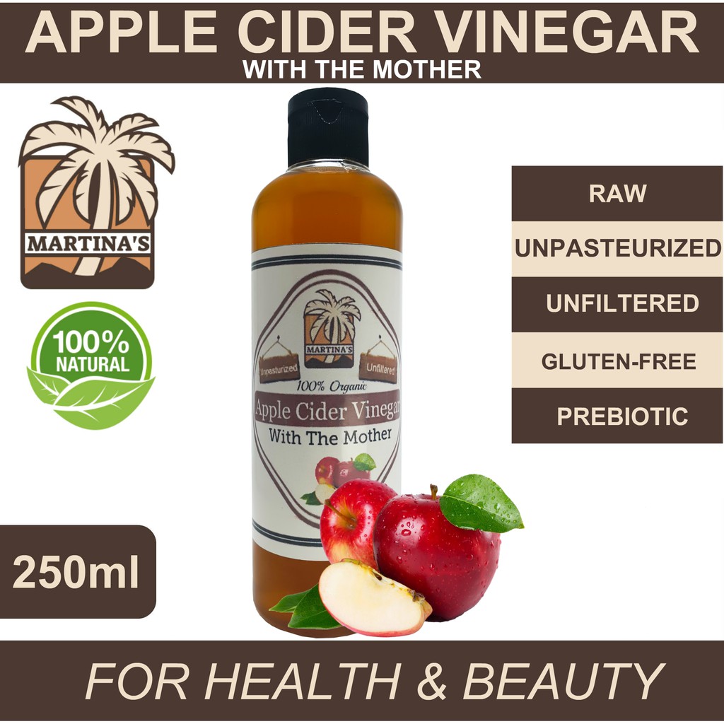 Martina's Apple Cider Vinegar With The Mother (1 X 250ml Bottle) Rich