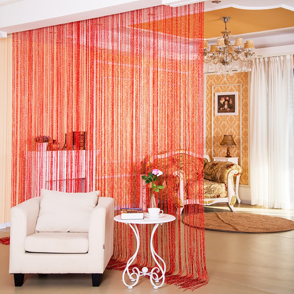 Wo String Curtains Patio Net Fringe For Door Fly Screen Windows