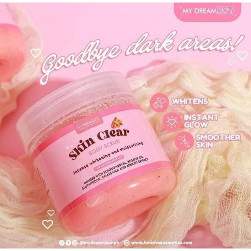Skin Clear Body Scrub My Dream Skin Shopee Philippines
