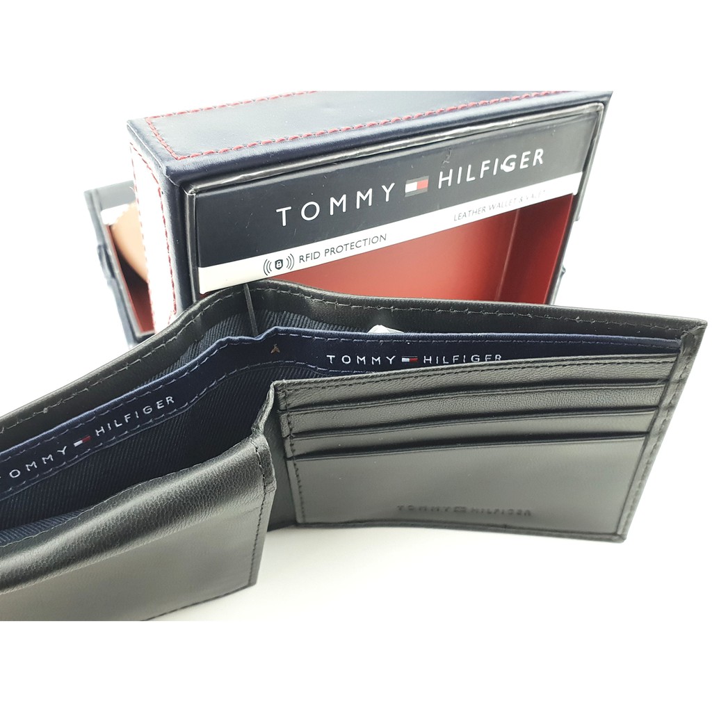 tommy hilfiger rfid wallet