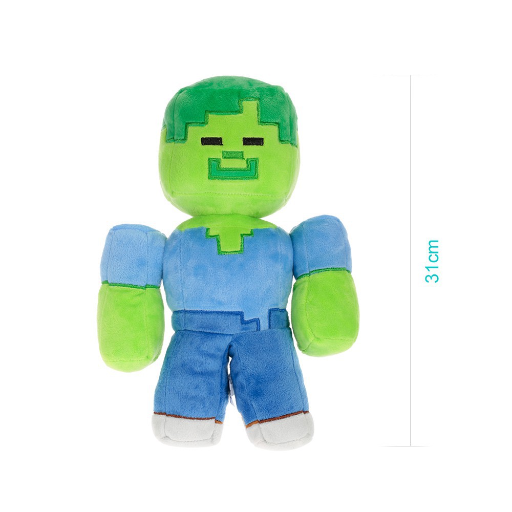 minecraft zombie stuffed animal