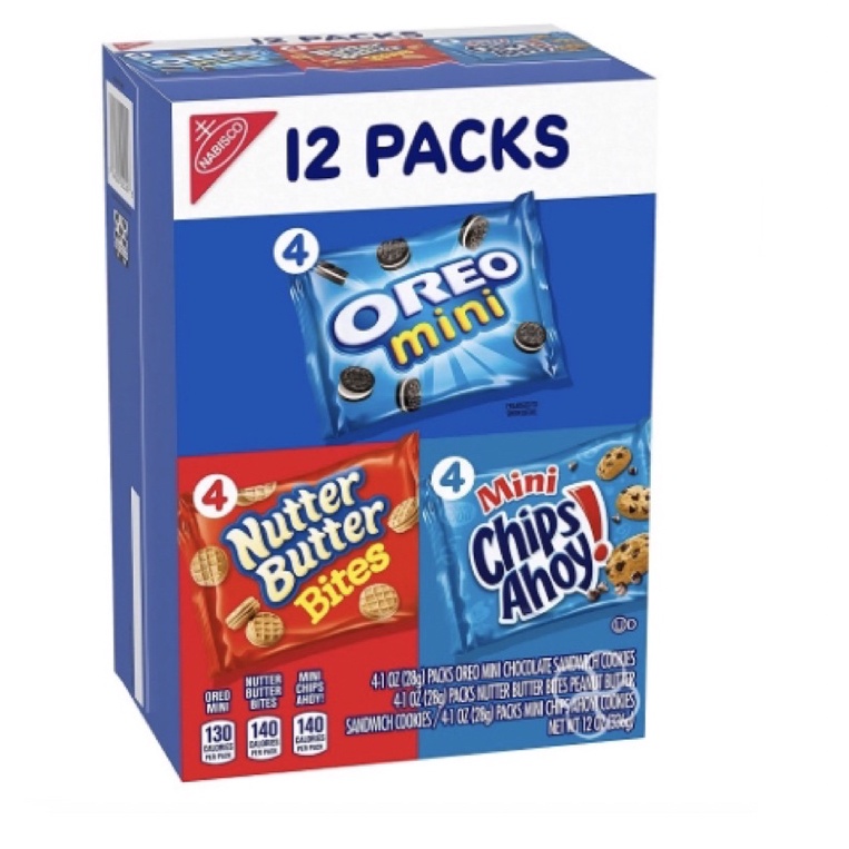 Nabisco Mini Munch Variety Pack 12 x 28g | Shopee Philippines