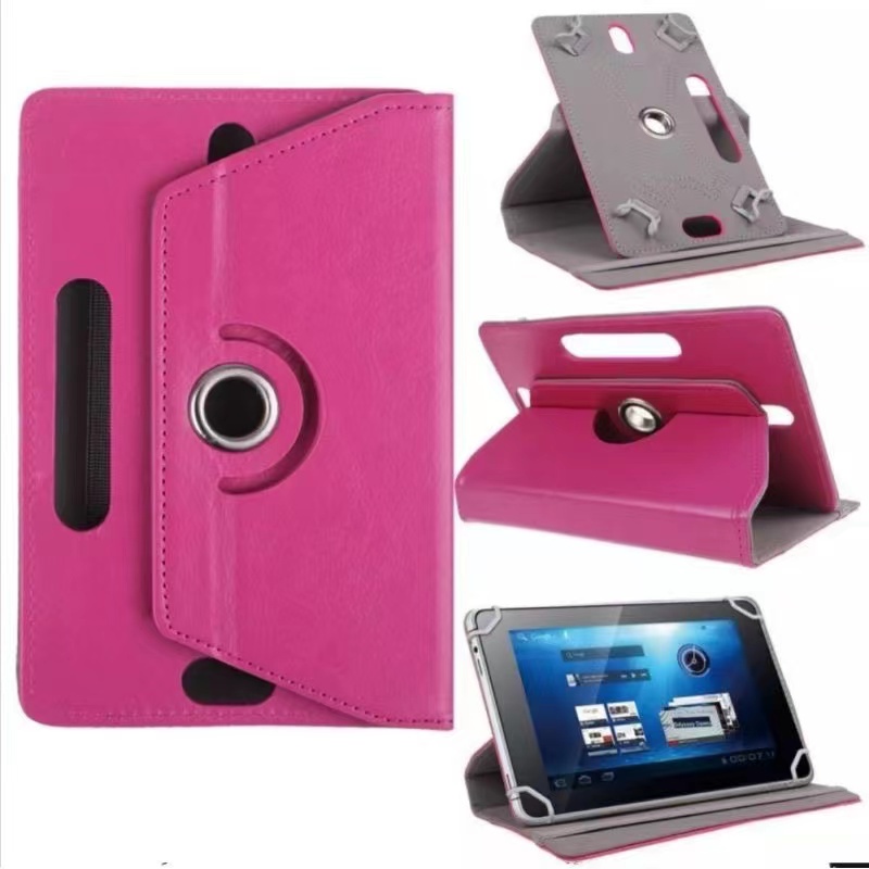 Universal tablet leather case Adjustable leather case for 7inch 8inch