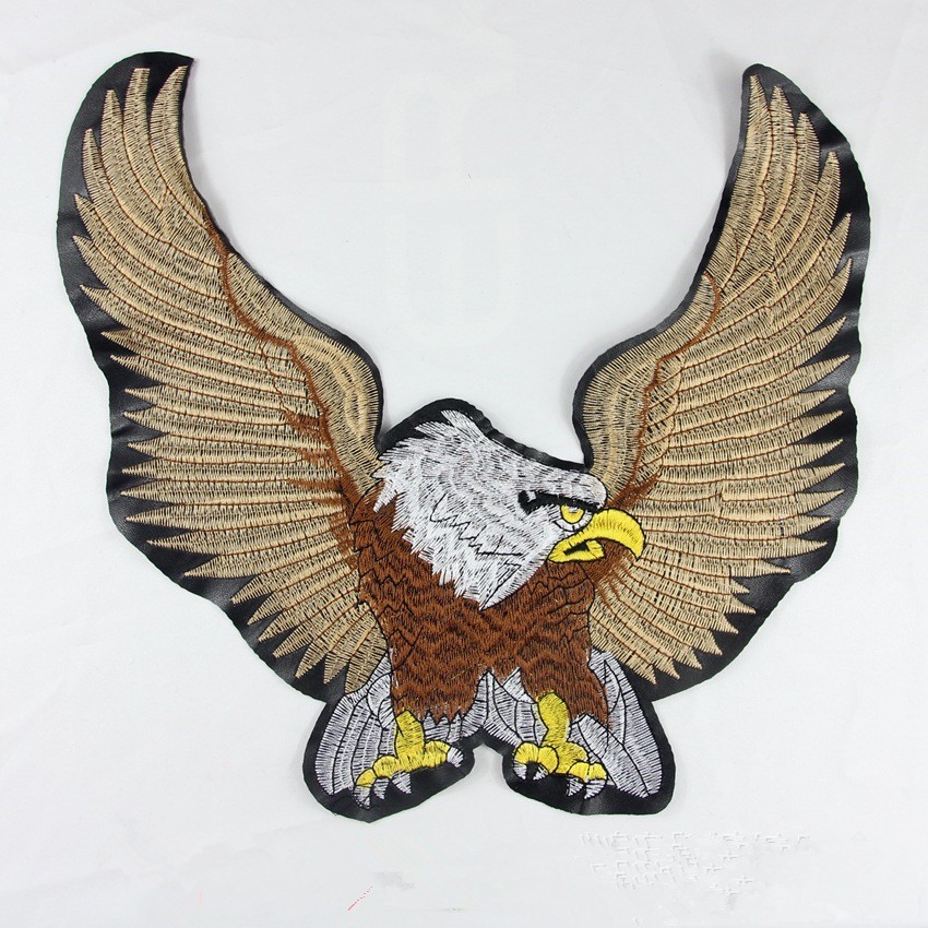 Large Eagle Wing Biker Motorcycle Embroidered Patch Shopee Philippines