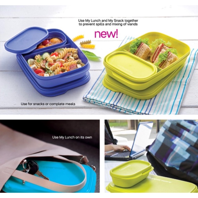 tupperware lunch box cooler bag