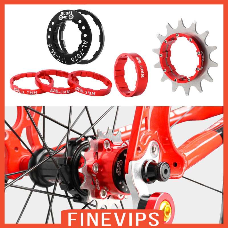 [FINEVIPS] 14T Single Speed Flywheel Adapter Cassette Spacers