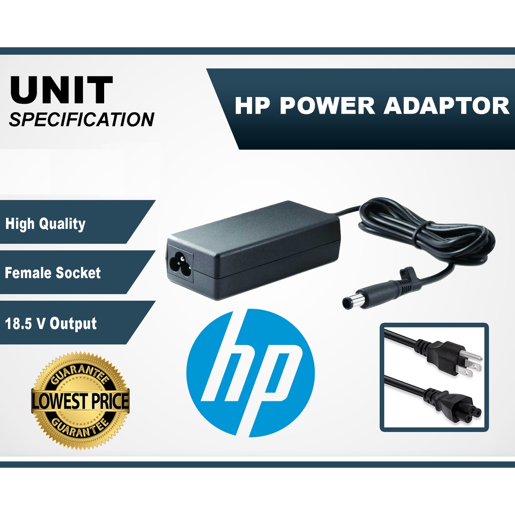 HP EliteBook 2170p 2570p 2730p 8440w 8460p 8460w CHARGER Shopee