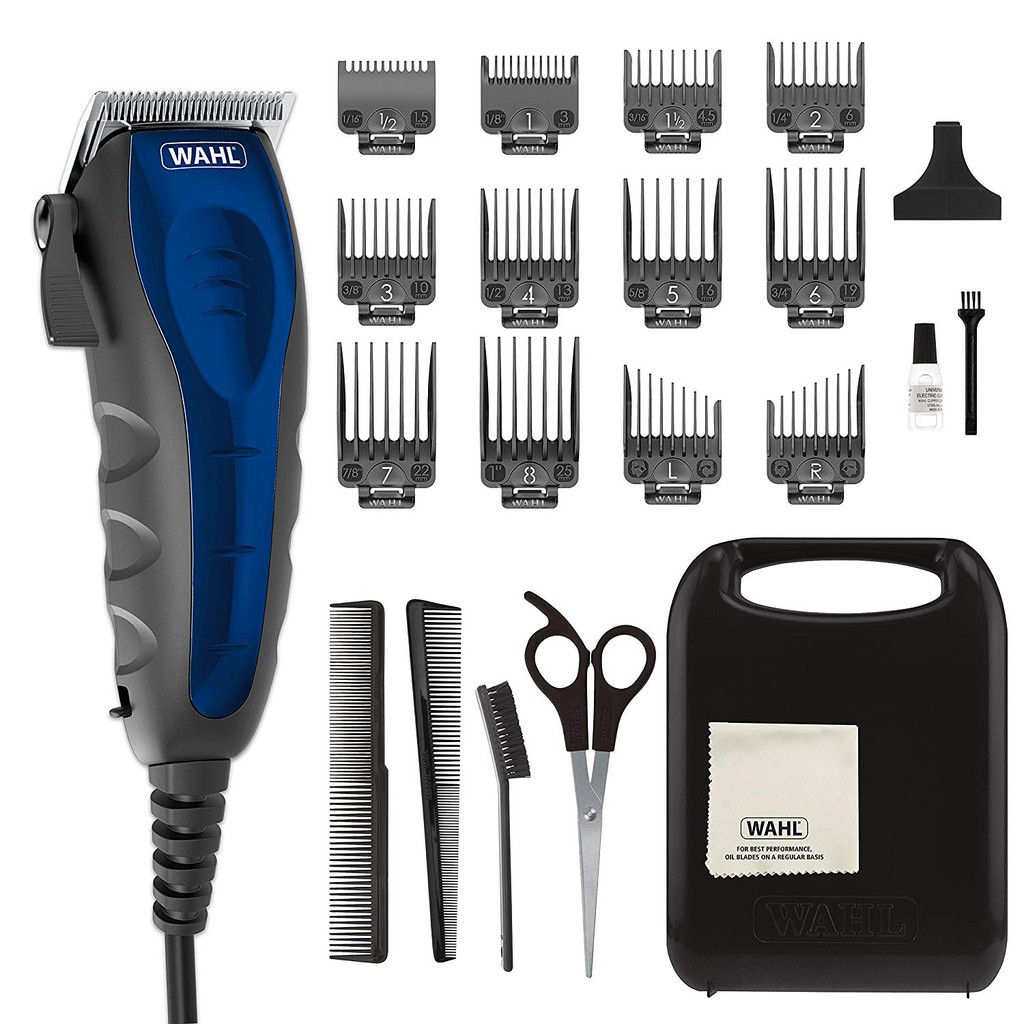 wahl premium haircutting & grooming kit