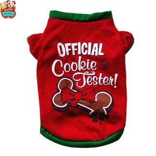 Petmall Christmas Dog Clothes Cotton Pet Clothing For Small Medium Dogs #4
