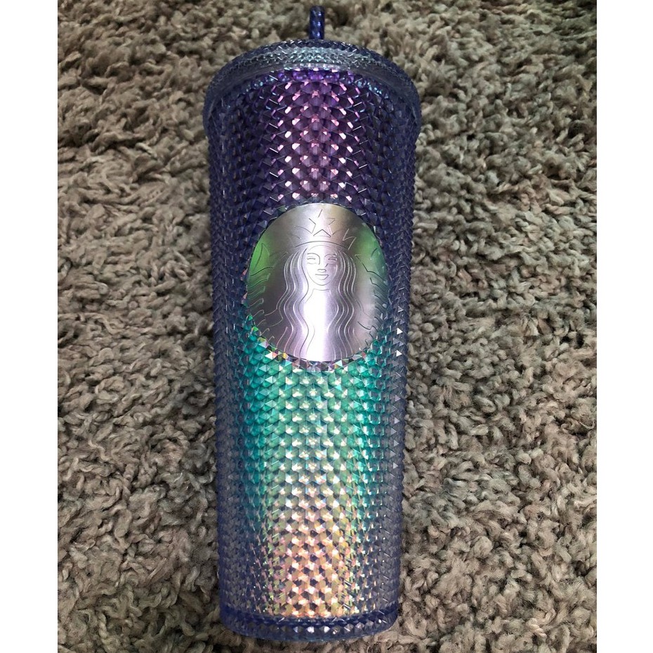 Starbucks Blue Studded Ombre Bling Cold Cup 24Oz | Shopee Philippines