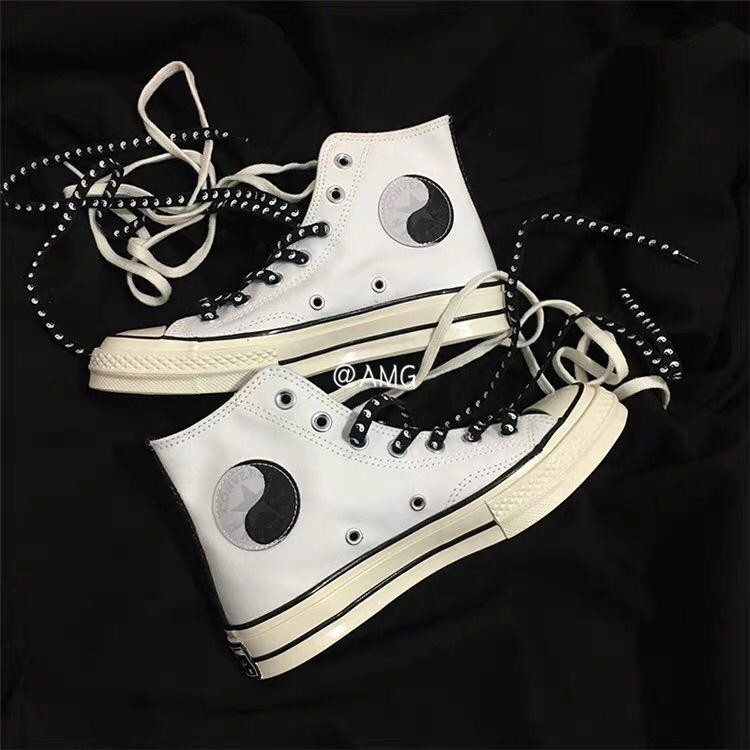 converse yin yang black