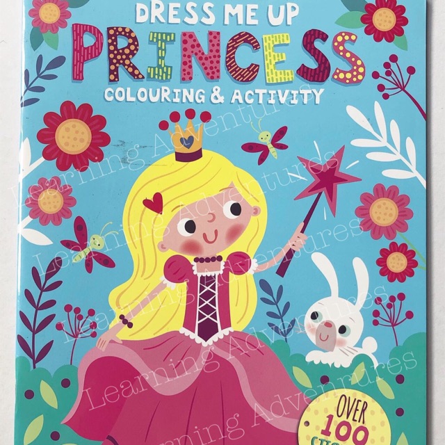 Dress Me Up Coloring And Activity Book Shopee Philippines
