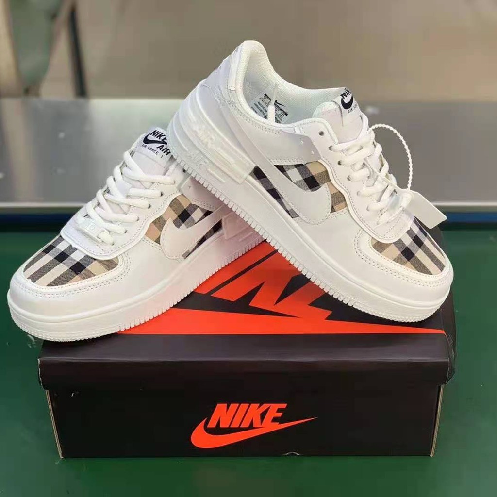 Fashion sneakers Force1 Shadow Macaron Low cut Running Shoes For Women