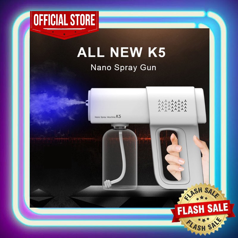 Kunso Rechargeable Disinfection Machine Gun Blue Light Sanitizer