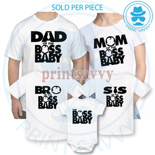 boss baby family birthday shirts
