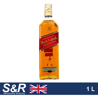 Johnnie Walker Red Label Blended Scotch Whisky 1L