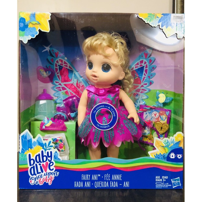 Baby Alive Once Upon A Baby; Fairy Ani Doll Playset , SRP: Php 3999.75 ...