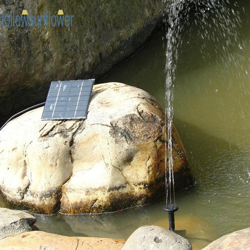 floating pool fountain solar