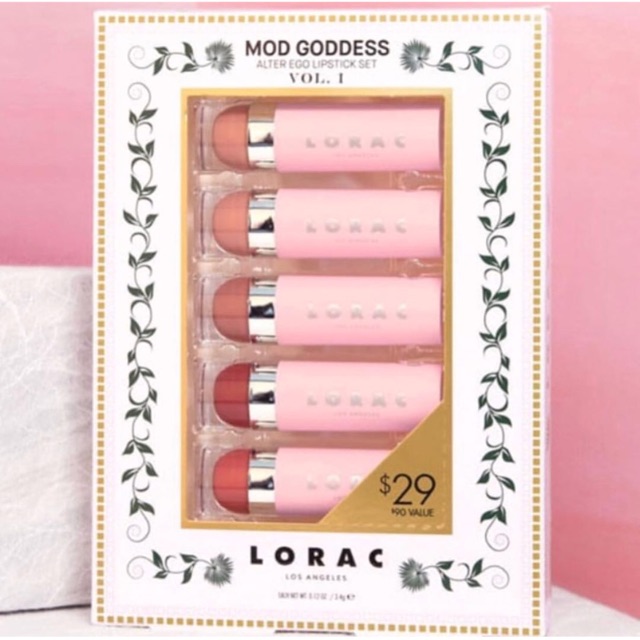 Lorac Lipstick Mod Goddess Alter Ego Lipstick Set Shopee Philippines 8803