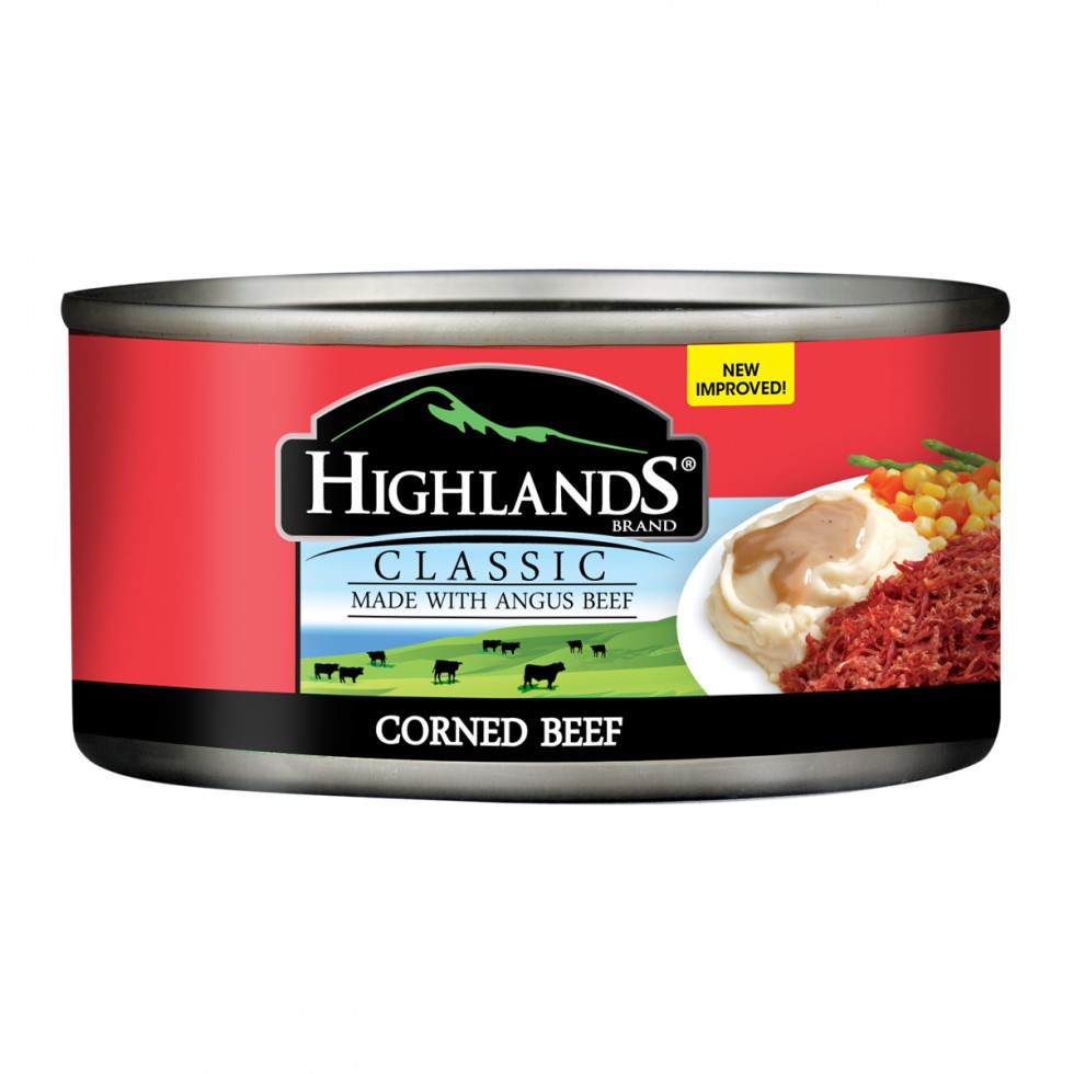 Highlands Corned Beef Classic 180g Shopee Philippines