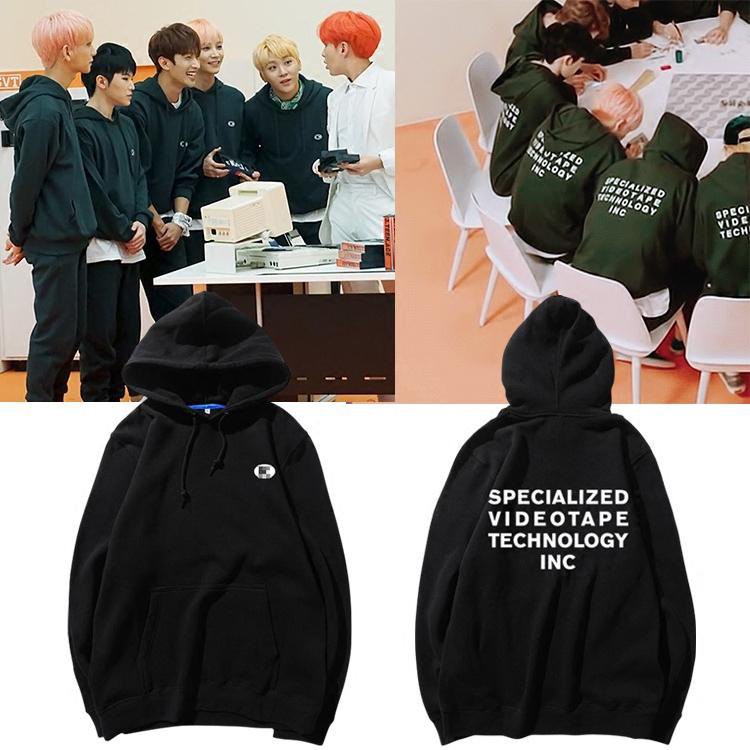 seventeen hoodie green