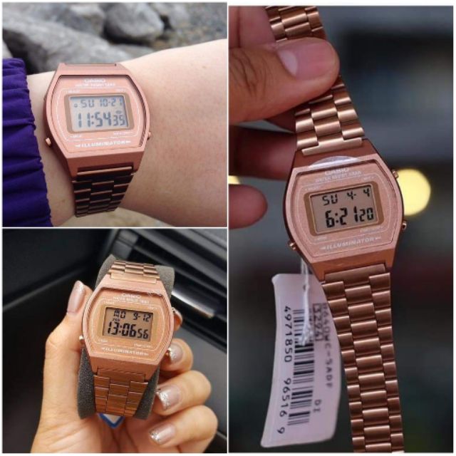 casio b640 gold