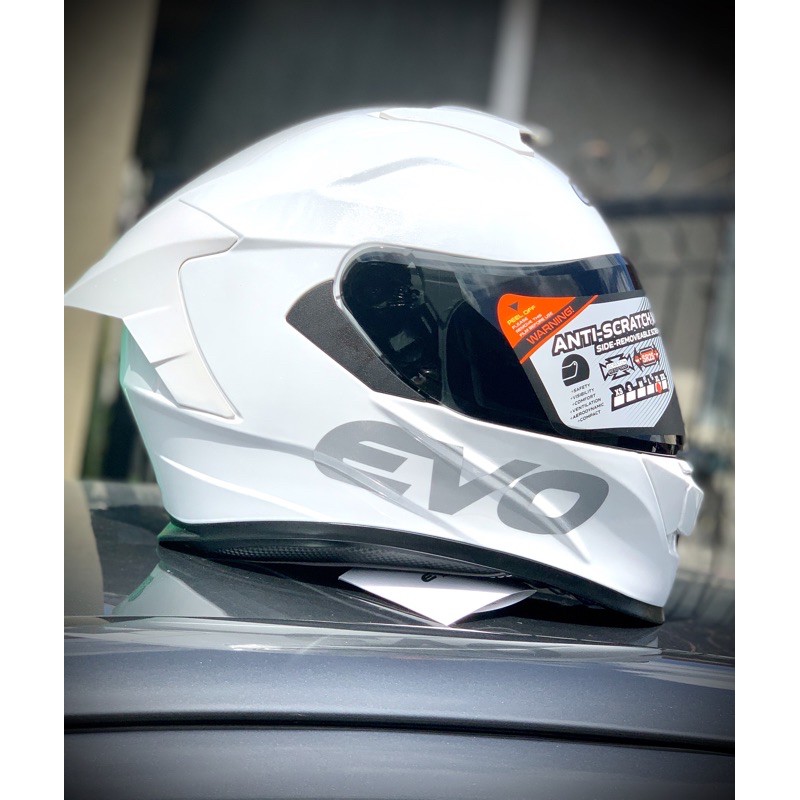 EVO HELMET GT PRO FULL FACE DUAL VISOR | Shopee Philippines