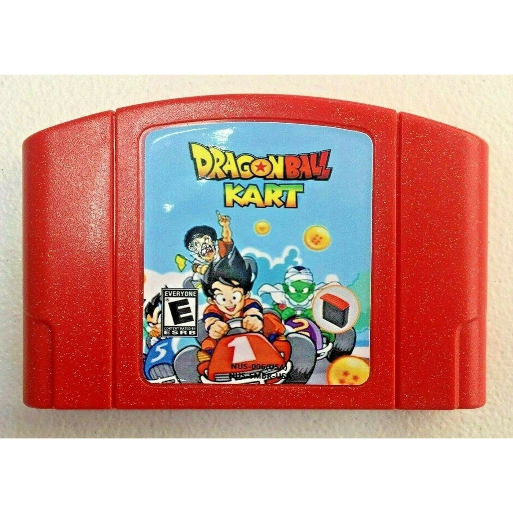 Dragonball Kart N64 Homebrew Nintendo 64 USA Mario Kart with Dragon Ball Z | Shopee Philippines