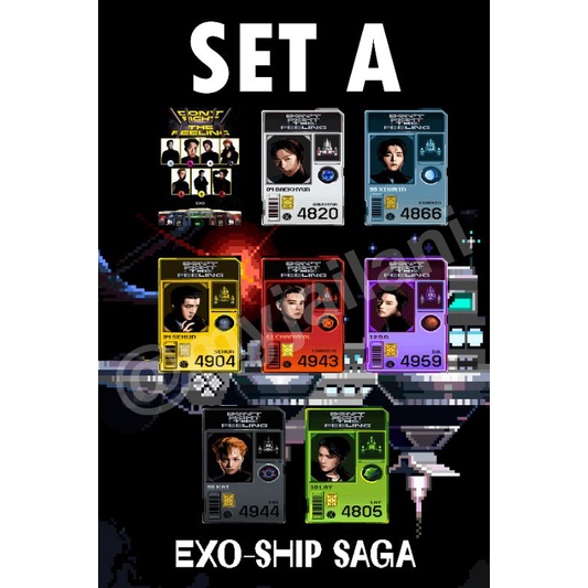 Exo Dftf Ref Magnets Shopee Philippines