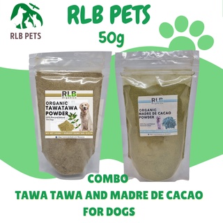 50 grams Tawa Tawa Powder for Dogs and 50 grams Madre de Cacao Powder for Dogs Healthy Food Toppers