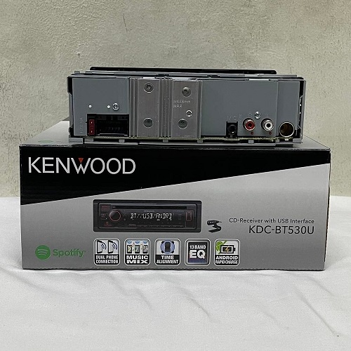 KENWOOD KDC-BT530U CD-RECEIVER WITH USB INTERFACE AND BLUETOOTH ...