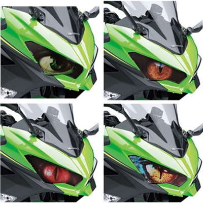 Ninja400 Headlight Decal Sticker Light Transmission For Kawasaki Ninja 400 18 19 Accessories Head Light Protection Shopee Philippines