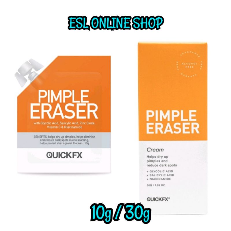 Quickfx Pimple Eraser Cream 10g / 30g Shopee Philippines