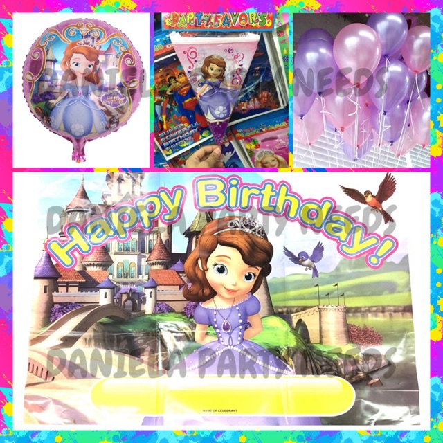 Sofia The First Diy Birthday Party Items D Favors Sho Philippines