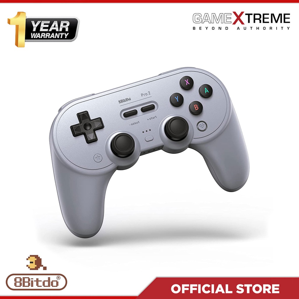 8bitdo Pro 2 Bluetooth Gamepad Gray Edition For Switch Windows Android Mac Steam 80gl Shopee Philippines