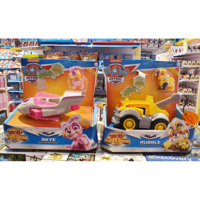 paw patrol mighty pups rubble