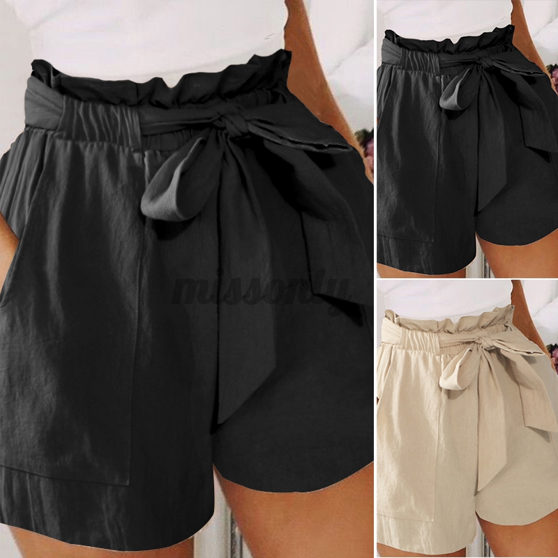 women's plus size casual shorts